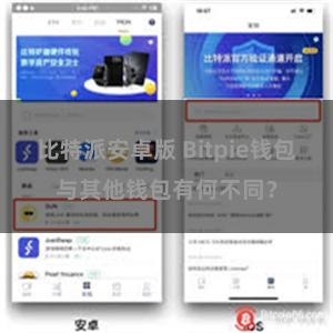   比特派安卓版 Bitpie钱包与其他钱包有何不同？