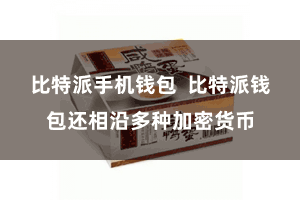 比特派手机钱包  比特派钱包还相沿多种加密货币
