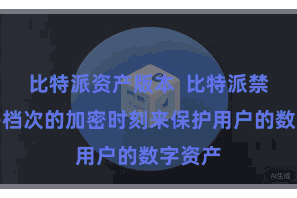 比特派资产版本  比特派禁受了多档次的加密时刻来保护用户的数字资产